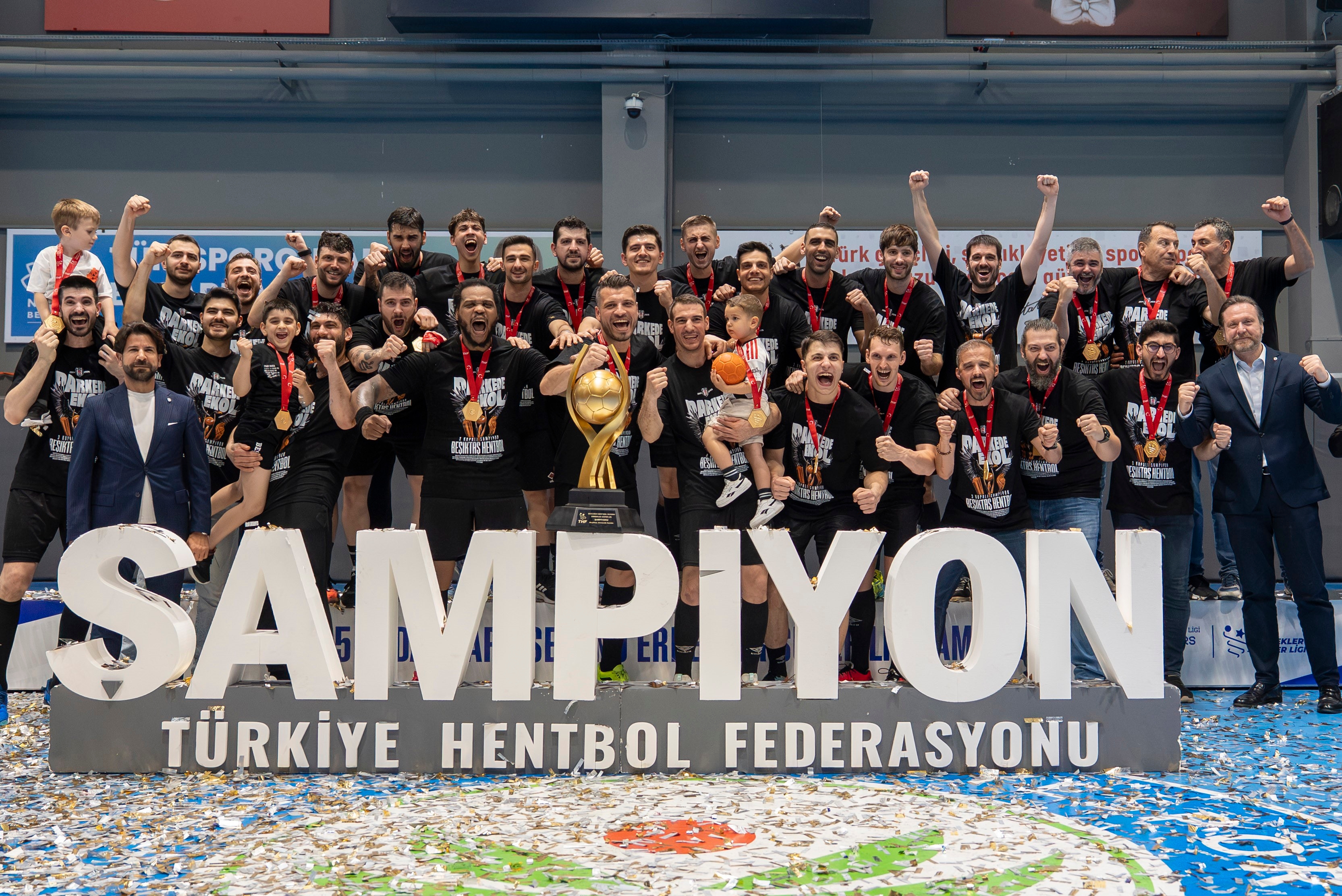 Beşiktaş is the champion of the Men's Handball Super League