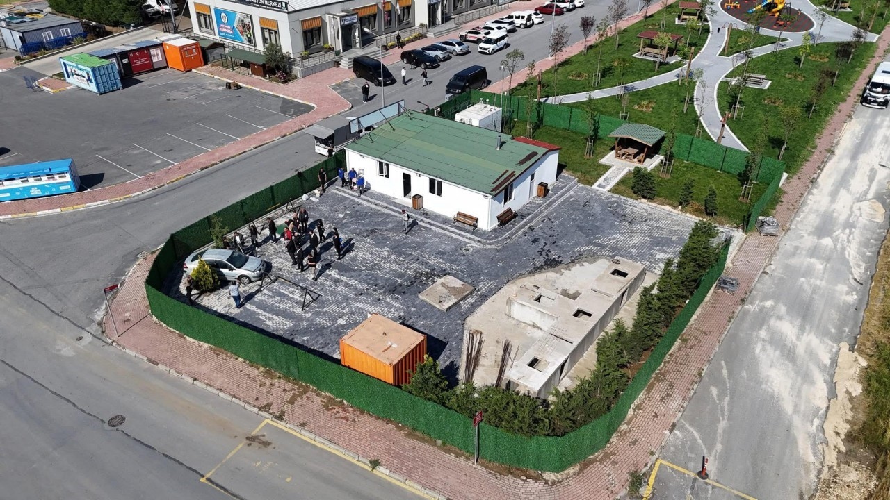 Disaster Training Track works started in Silivri