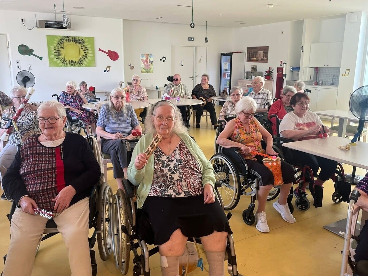 Im Pflegeheim eine kreative Symphonie
