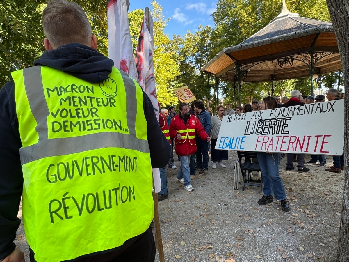 “Let’s block everything”: up to 80 people mobilized in Chaumont