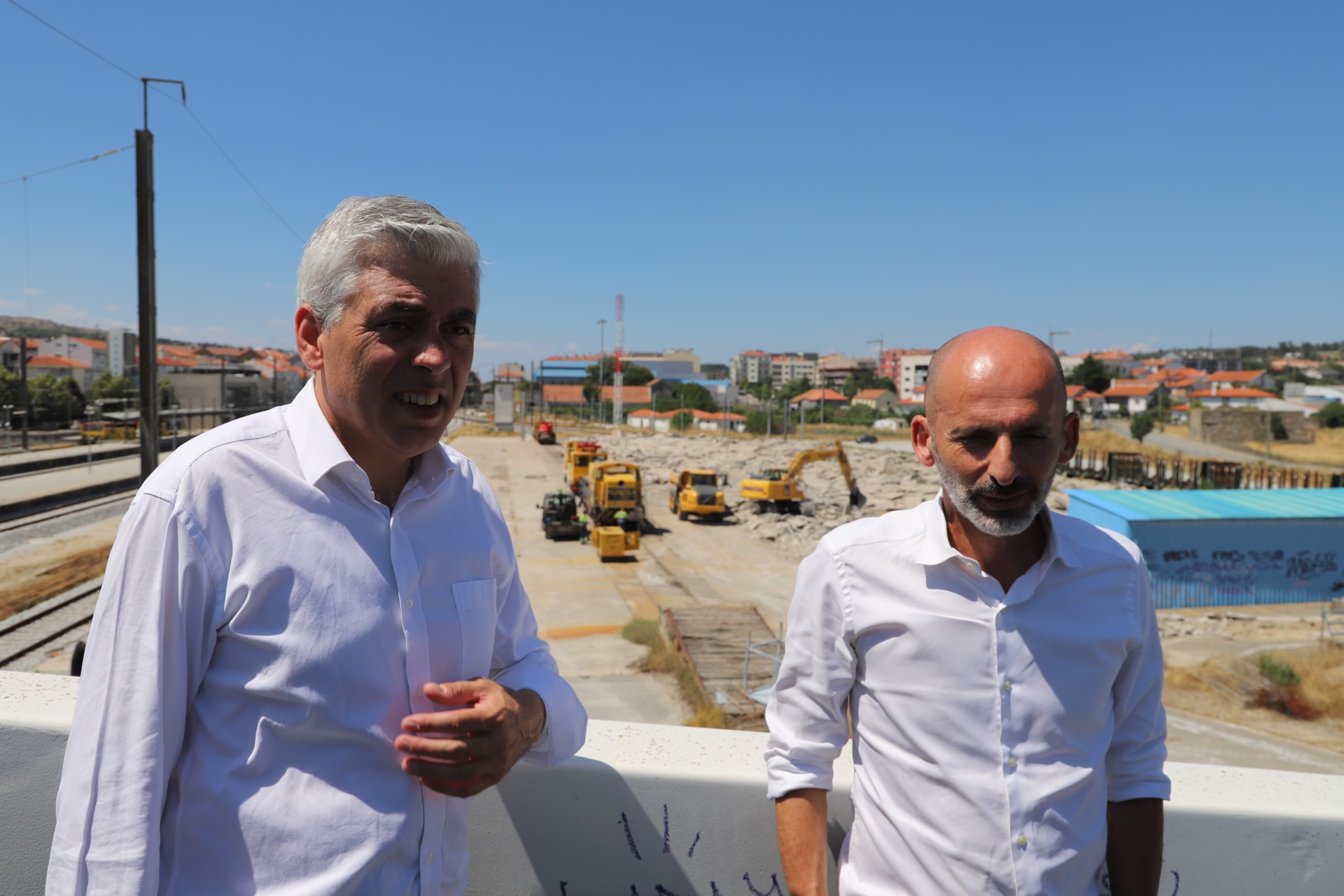 Iniciadas las obras del Puerto Seco de Guarda