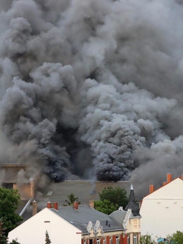 The fire department has been fighting the major fire for hours.