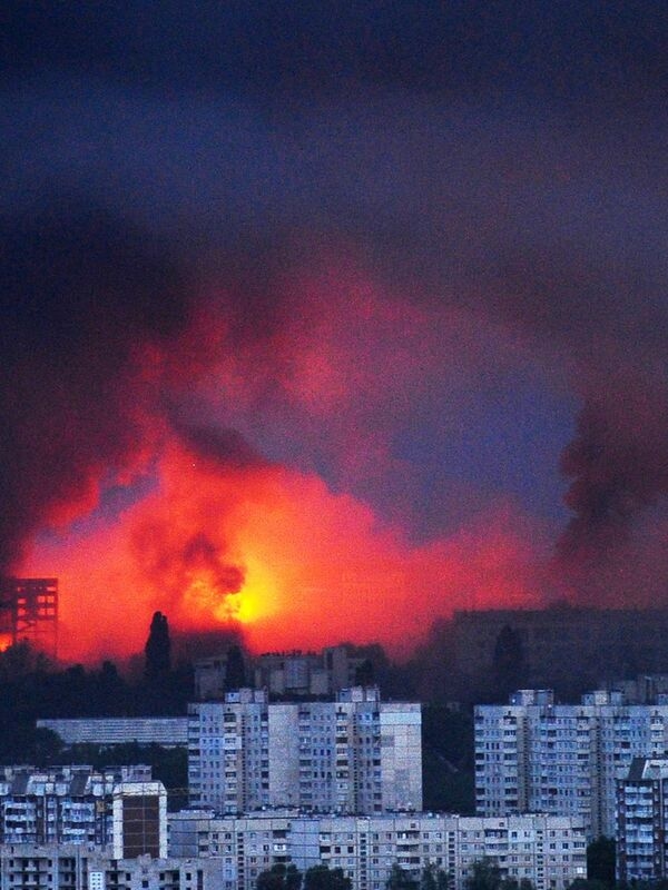 The Russian military is once again carrying out drone attacks on Ukraine.