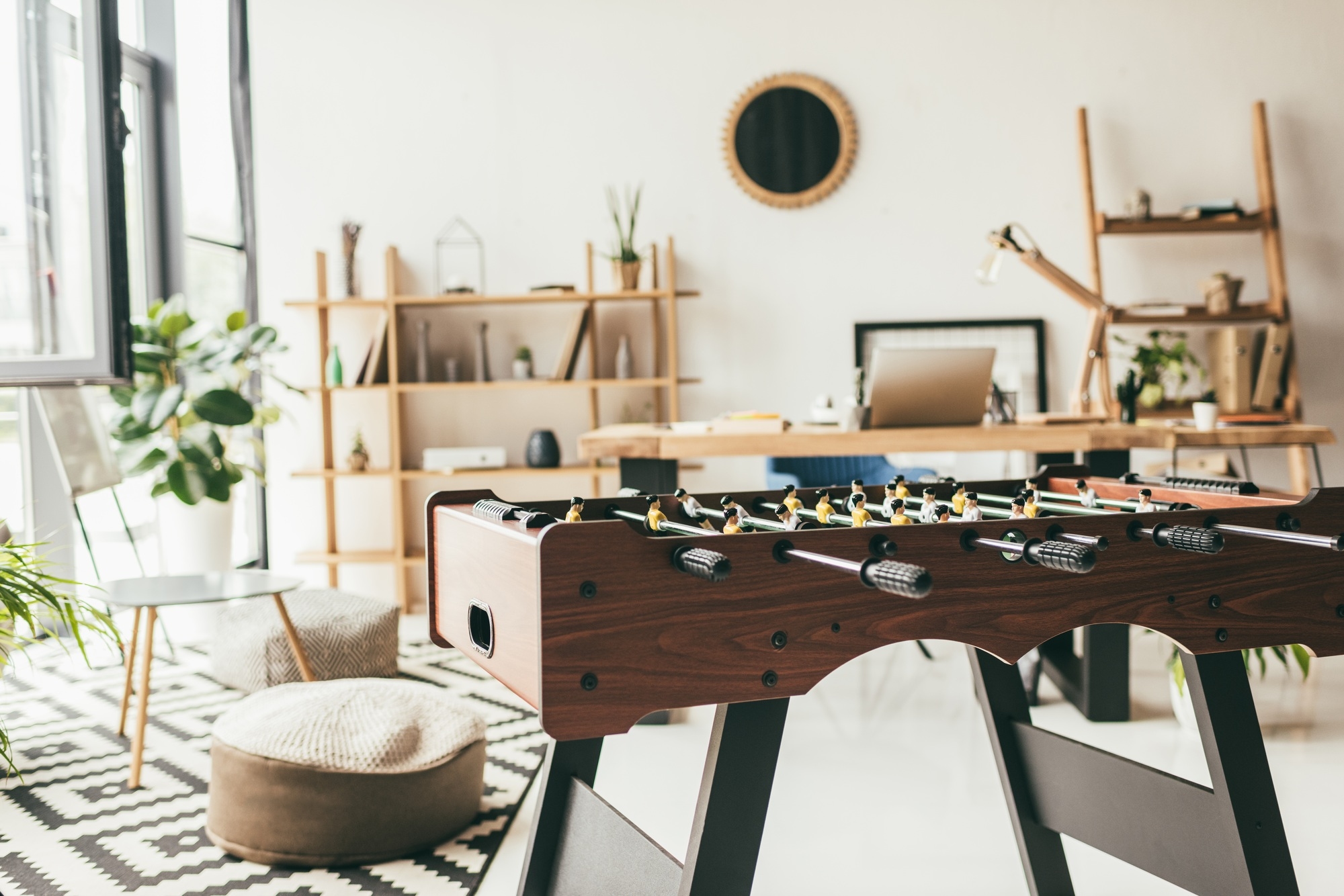 Trasforma il tuo spazio con un elegante design da ufficio Man Cave