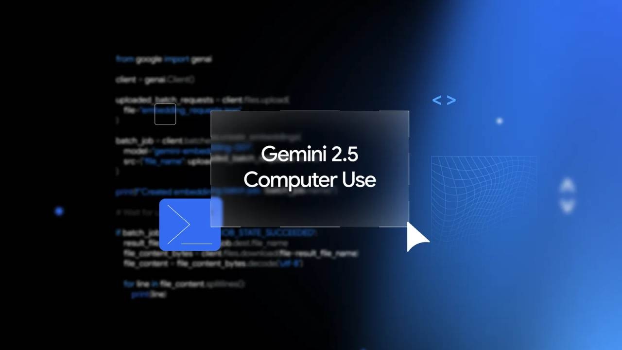 Google Launches Gemini 2.5 Model for Smarter UI Interaction in Apps