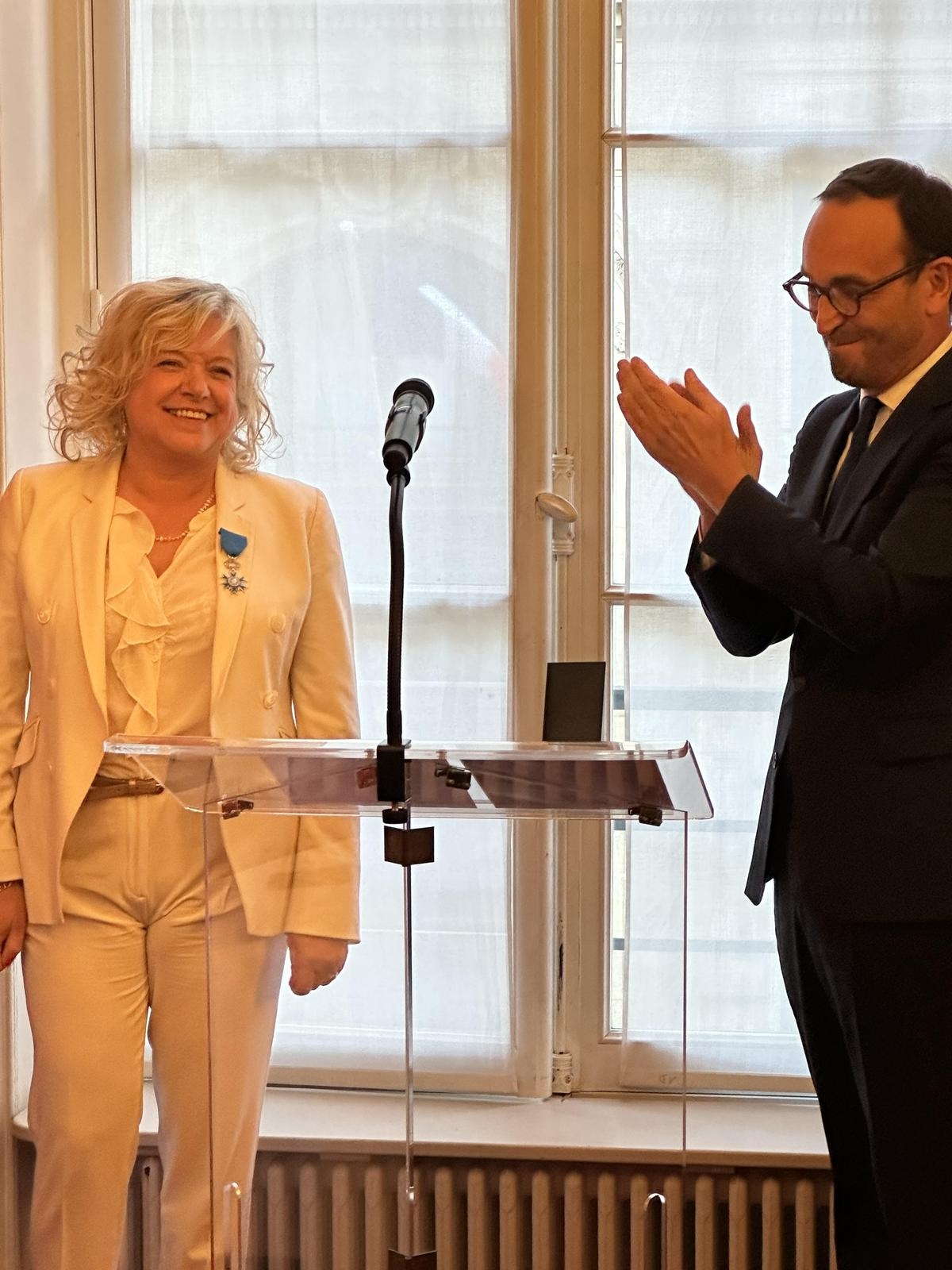 Gironde: Former MP Dominique David awarded the National Order of Merit