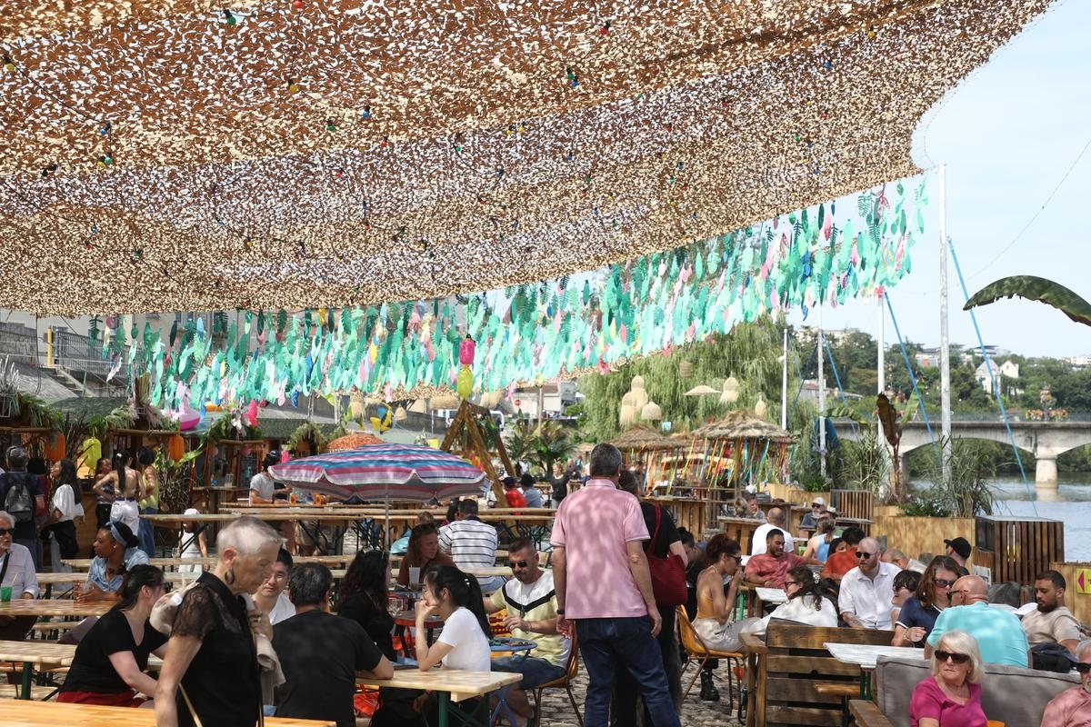 En Périgueux, un verano en los muelles muy animado, con novedades