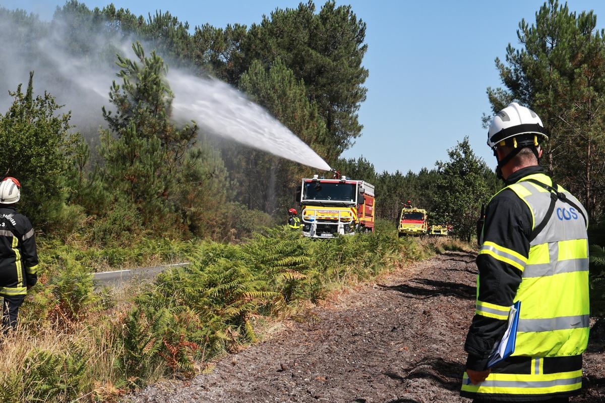 MAPA. Pożary we Francji: Gdzie ryzyko jest największe w ten wtorek i środę?