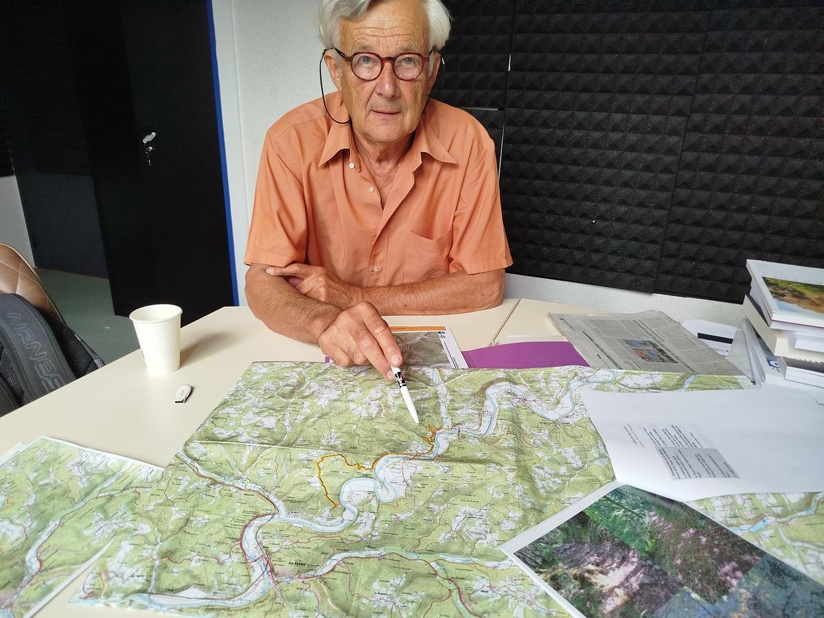 The route of this future Dordogne cycle route could be modified in order to preserve biodiversity