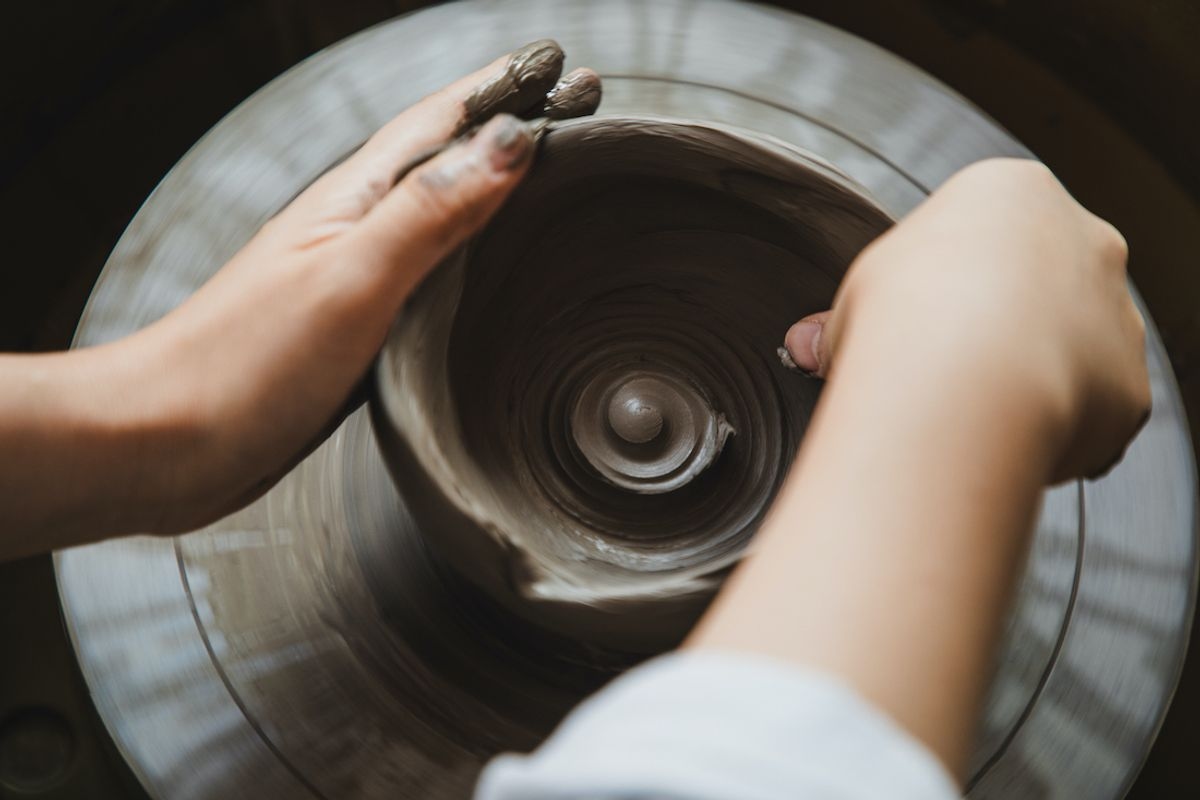 La mia cucina aveva bisogno di ceramiche. Anch'io