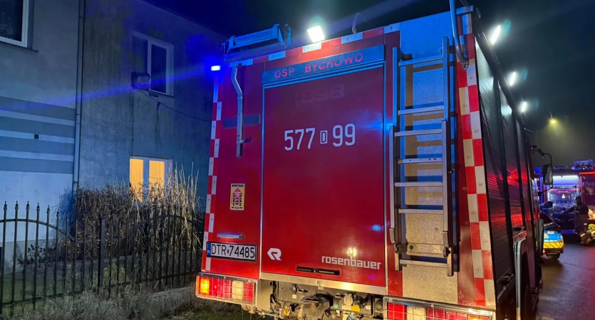 Incendio doloso di una griglia di ventilazione a Łapczyce. I servizi sono intervenuti