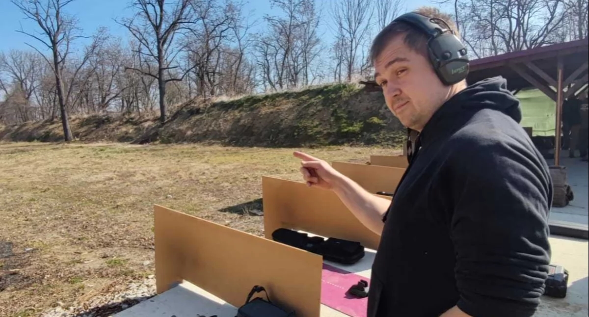 Krzysztof Łoś - Polish champion in shooting