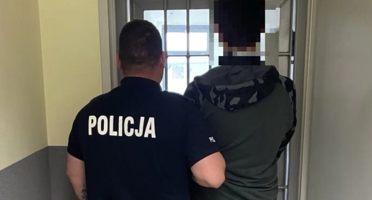 A surprising visit to the police station. He didn't expect that