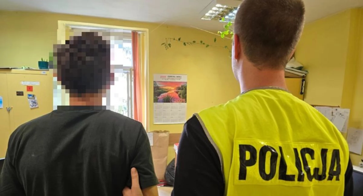 Hij stal 2 flessen alcohol ter waarde van 5,5 duizend PLN
