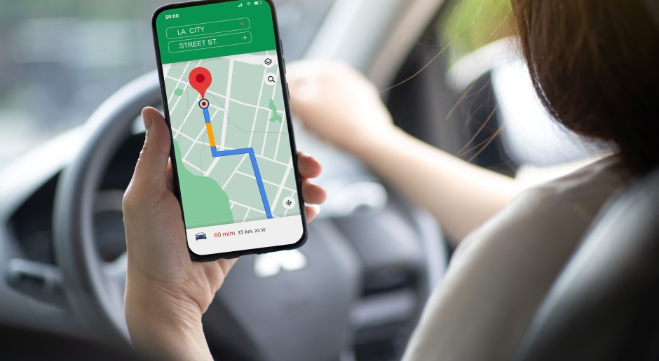 Multa de 500 PLN por navegação. O comportamento do motorista é fundamental.
