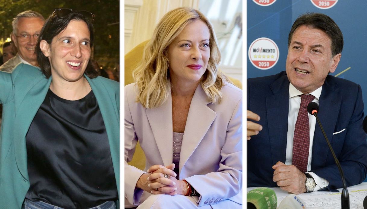 Politieke peilingen: Meloni boven de 29%, een rustige week voor Schlein en Conte.