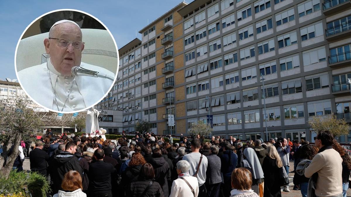 Papa no hospital. Visita de importantes hierarcas à Policlínica Gemelli