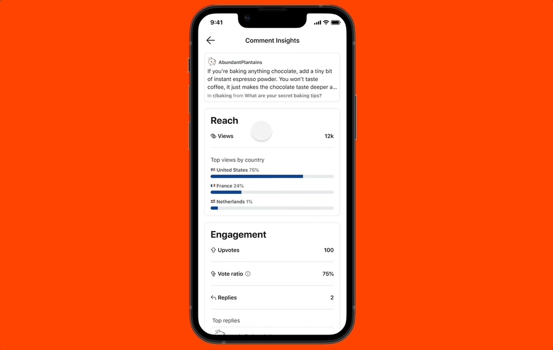 Reddit agrega análisis y borradores para los comentarios
