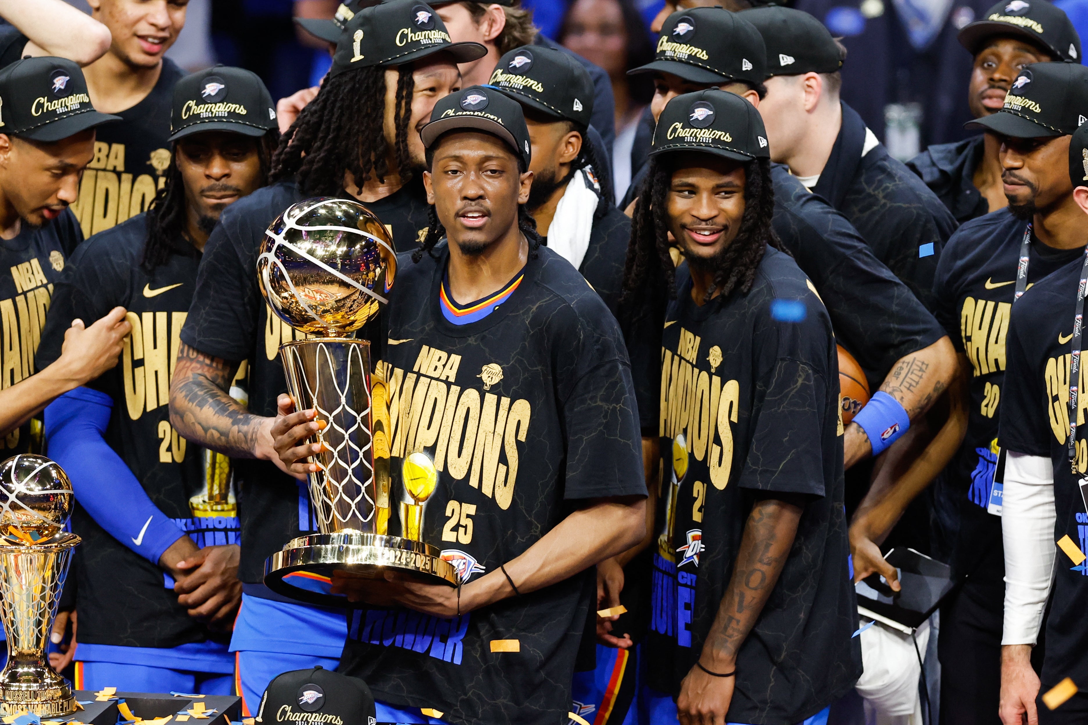 Oklahoma City conquista seu primeiro título da NBA em jogo dramático contra Indiana