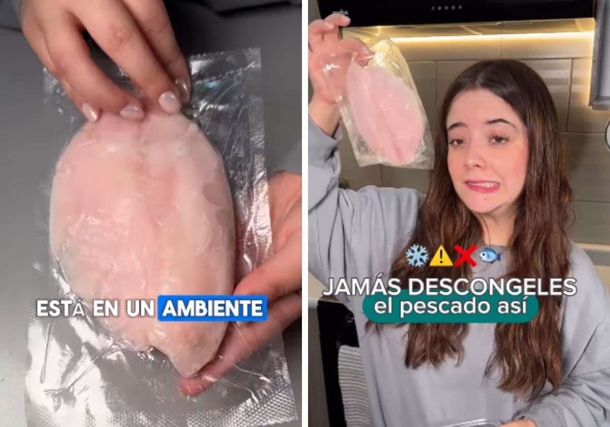 Um engenheiro de alimentos alerta sobre o erro que muitas pessoas cometem ao descongelar peixe.