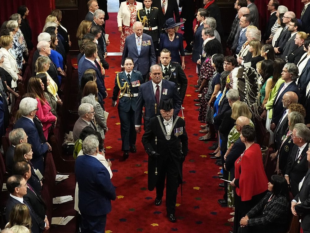 De gekke ceremonie die Canada moest voltooien voordat de koning mocht spreken