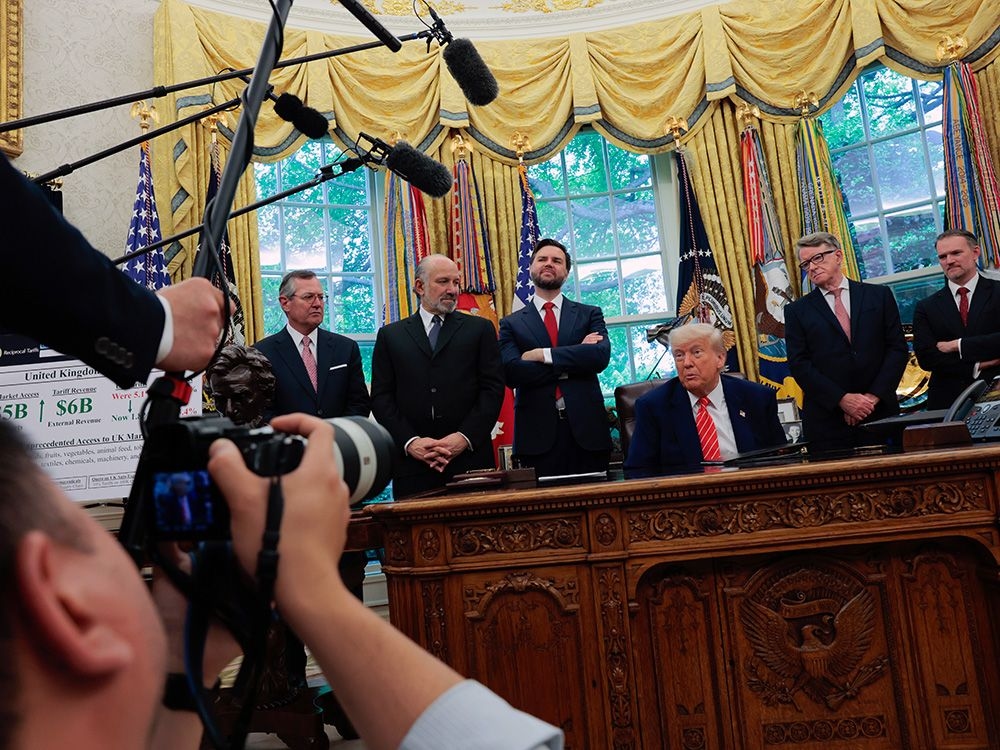 Trump boasts of ‘great’ trade deal with U.K. but key issues unresolved, global uncertainty remains