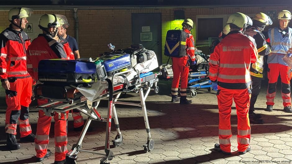 Incêndio em hospital de Hamburgo deixa três mortos