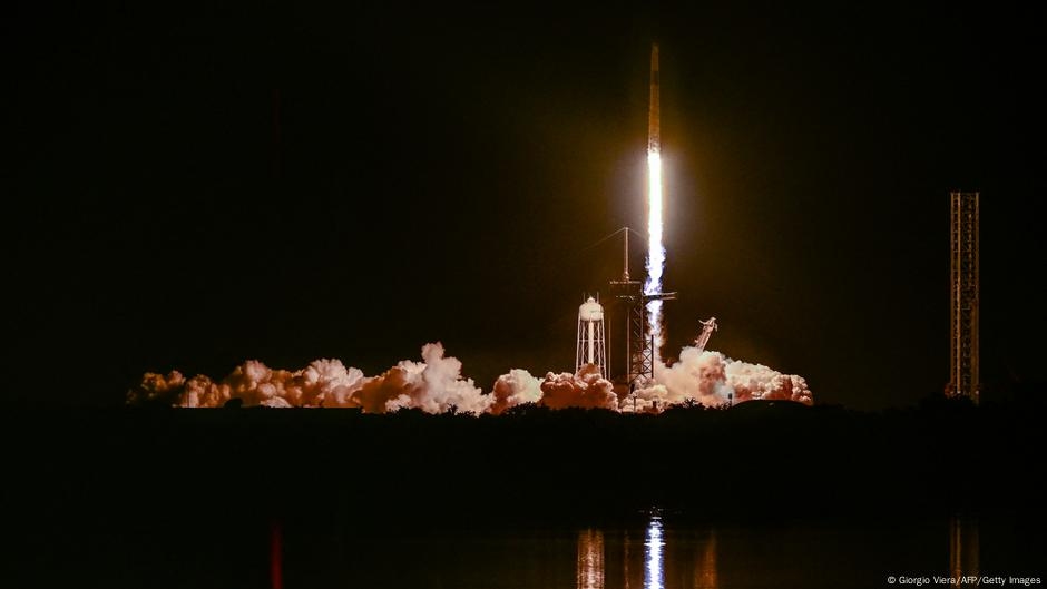 Astronautas da Índia, Polônia e Hungria a caminho da ISS