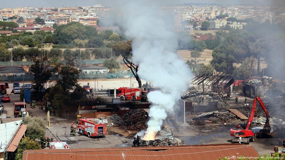 Many injured in gas station explosion in Rome