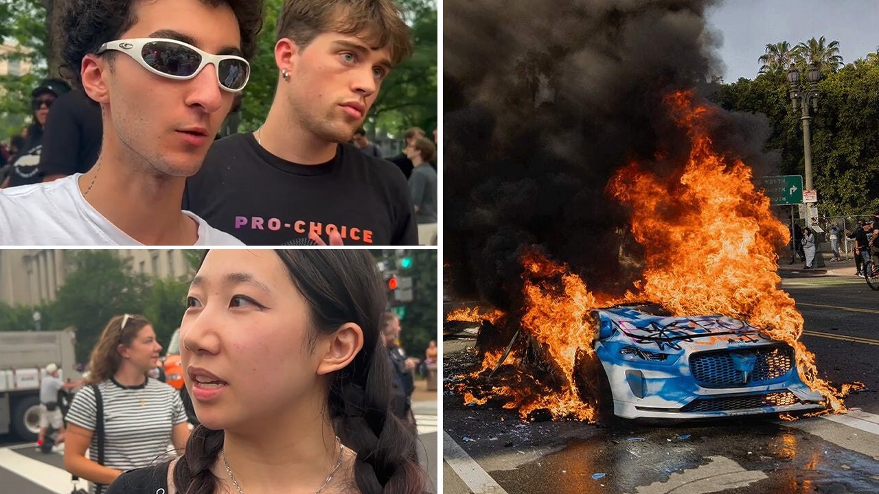 ASSISTA: Manifestantes em desfile em DC justificam táticas violentas 'desde que não machuquem ninguém'