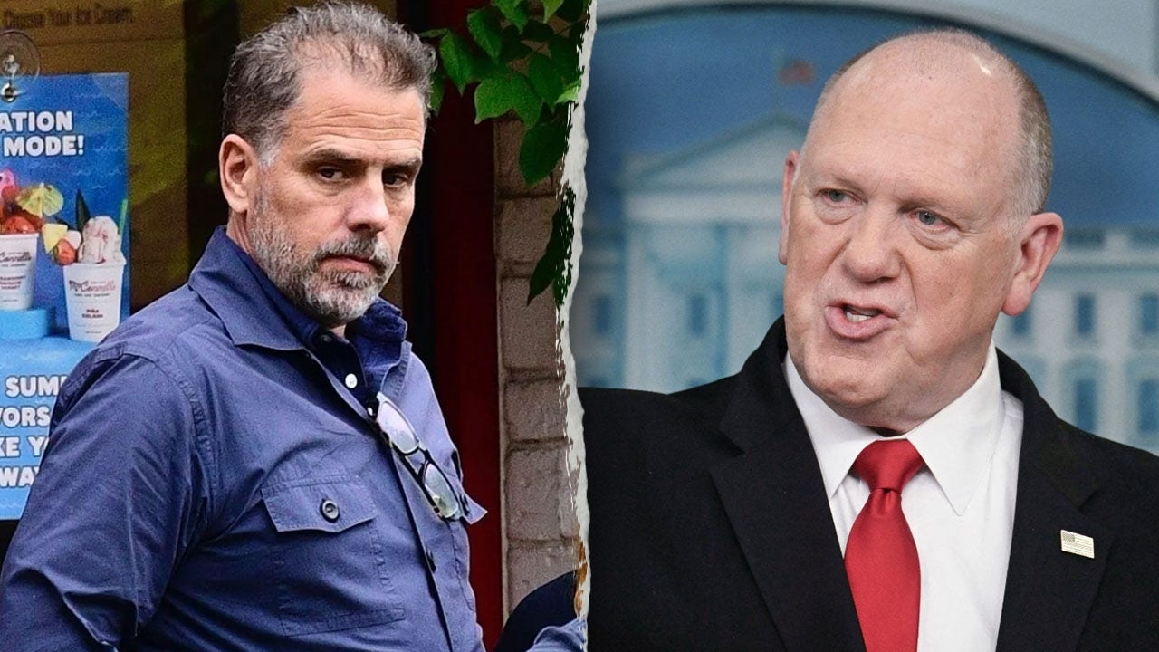 Tom Homan, szef ochrony granicy Trumpa, ostro krytykuje „byłego pierwszego narkomana” Huntera Bidena za prowokacyjną tyradę na temat imigracji