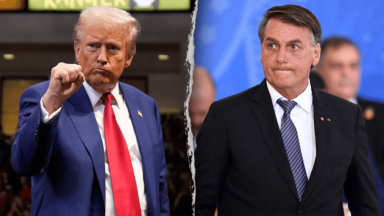Trump pede fim imediato do julgamento 'injusto' do ex-presidente brasileiro Jair Bolsonaro