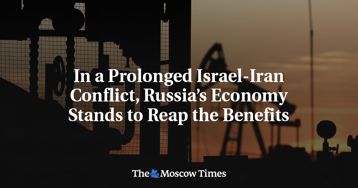 Dans un conflit israélo-iranien prolongé, l'économie russe devrait en tirer profit