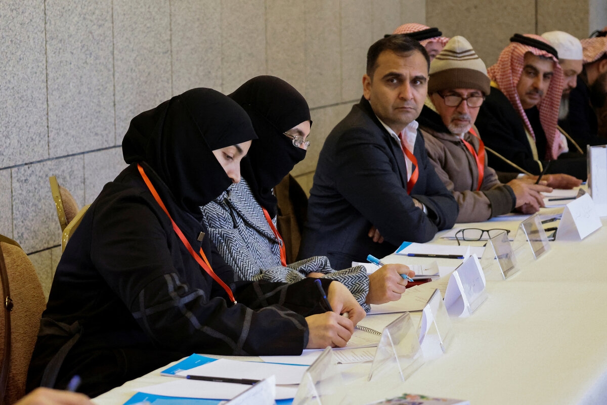 Conférence de dialogue national à Damas : 600 personnes pour l'avenir de la Syrie