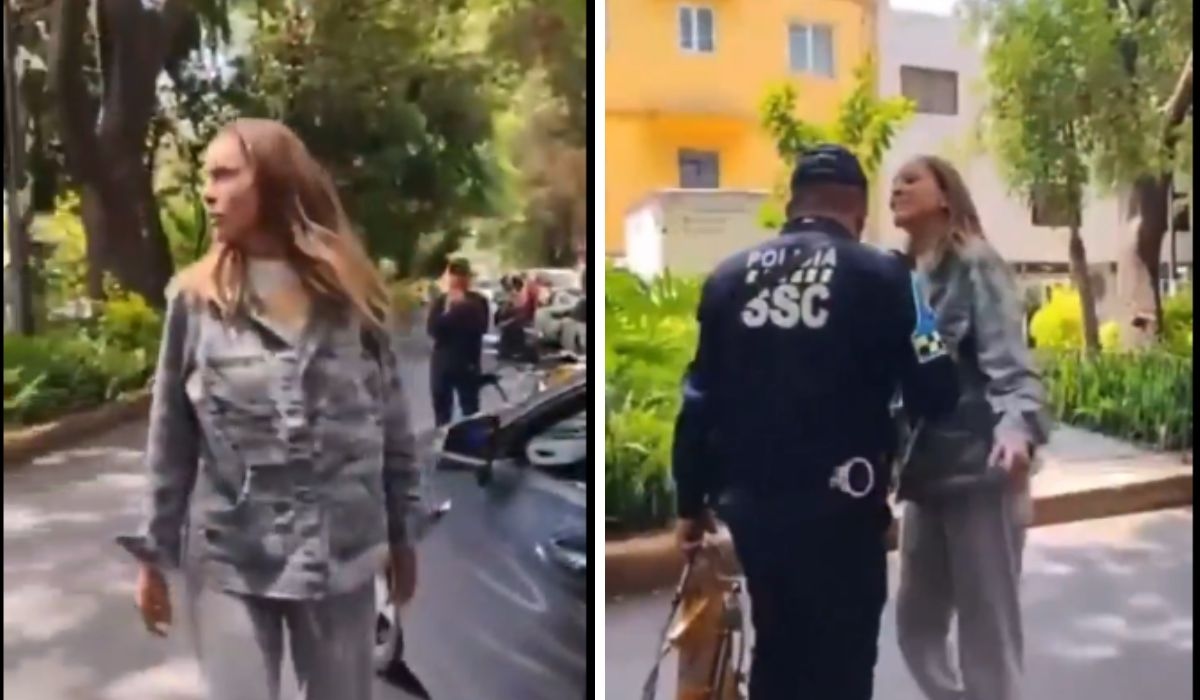 Kim jest kobieta, która obraziła policjanta z miasta Meksyk?