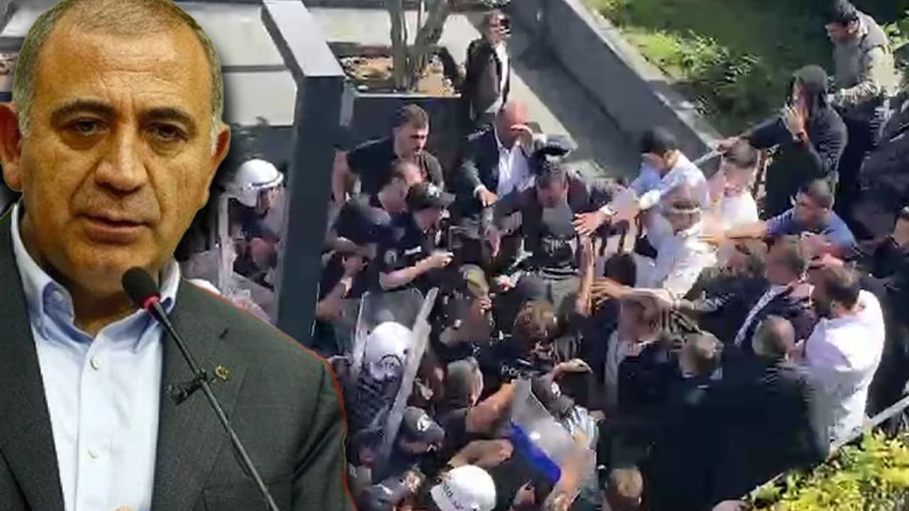 Gürsel Tekin saiu à rua e usou spray de pimenta nos parlamentares