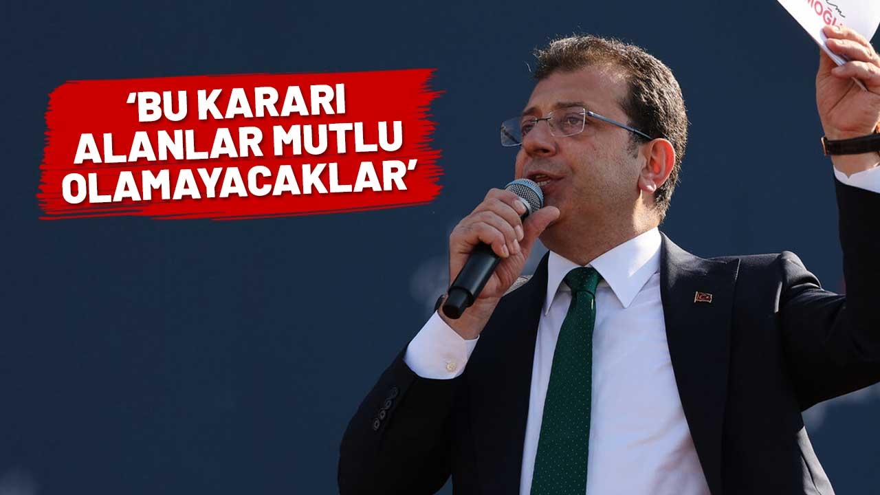İmamoğlus Reaktion auf das Mitternachts-„Diplom“: Sie haben meine Schule verunglimpft