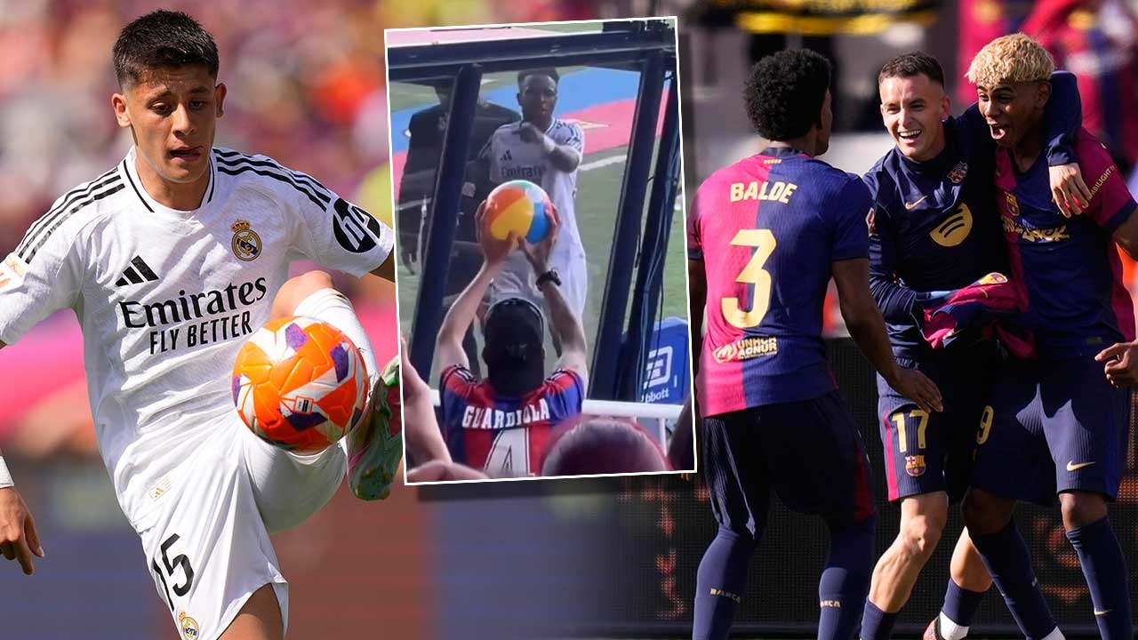 El Clasico było zapierające dech w piersiach! Vini oszalał ze złości, gdy zobaczył fanów