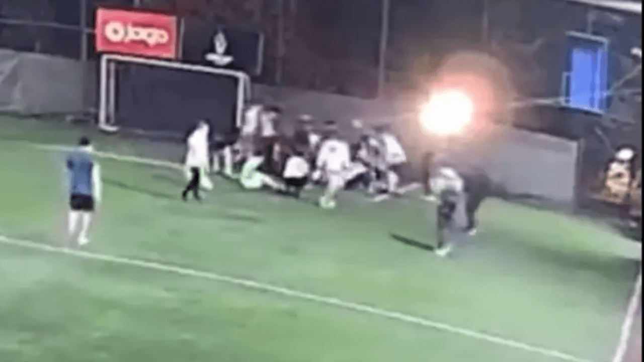 He suddenly collapsed to the ground! He lost his life while playing on the artificial turf