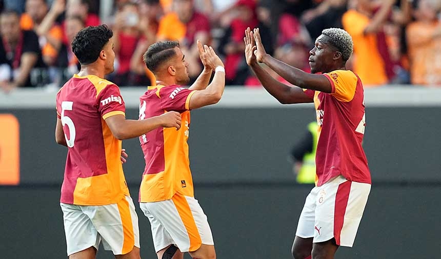 Galatasaray won its first match in Austria