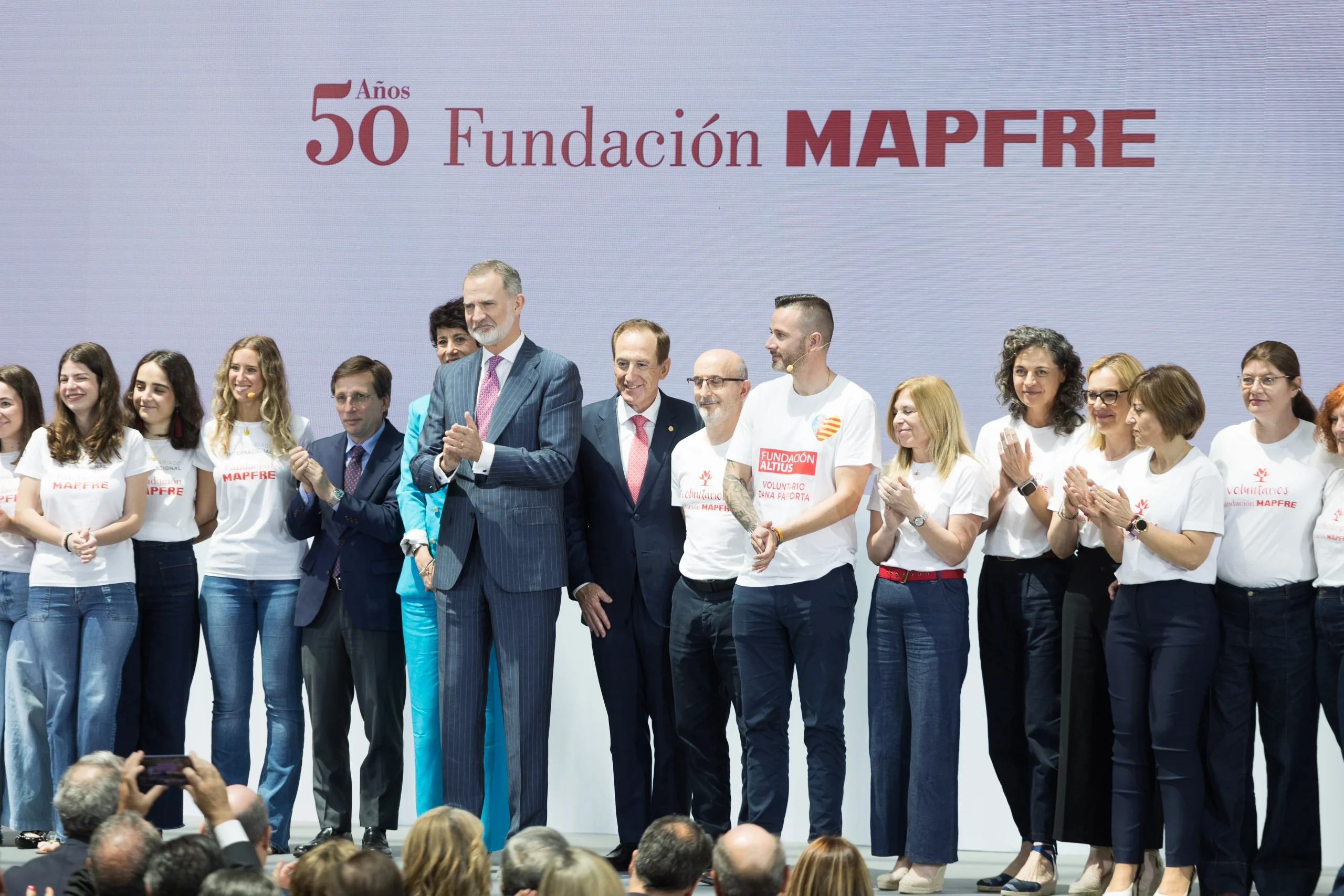 Kral, MAPFRE Vakfı'nın 50. yıldönümünde "Onursal Gönüllü"