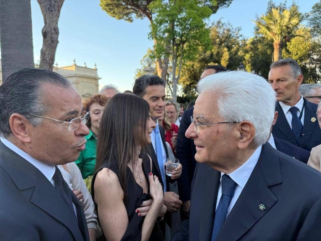 Kamel Ghribi (Gksd): "An honor and a pleasure to be at the Quirinale yesterday"