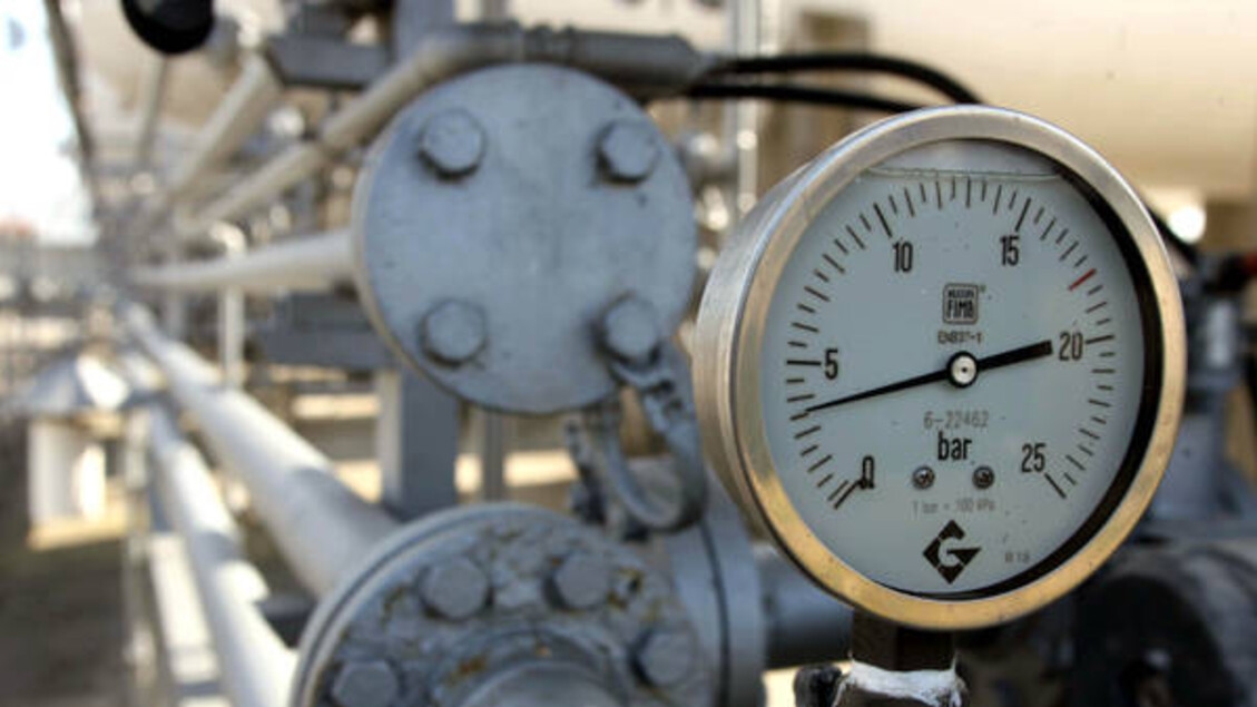 The price of gas at the start is stable at 34 euros