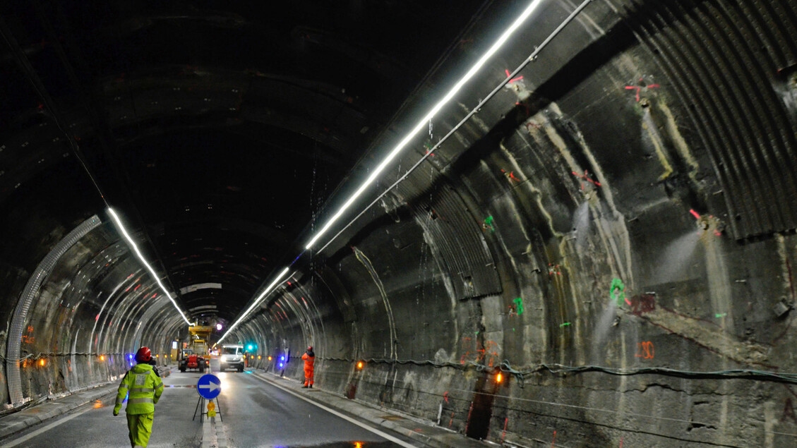 Mont-Blanc-Tunnel, „Arbeiten am Gewölbe bis 2050“