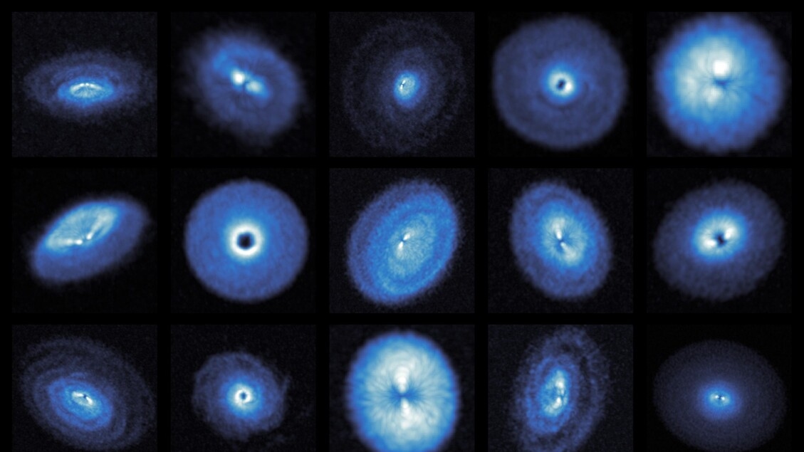 Imagens em HD do trabalho cósmico do qual nascem os planetas