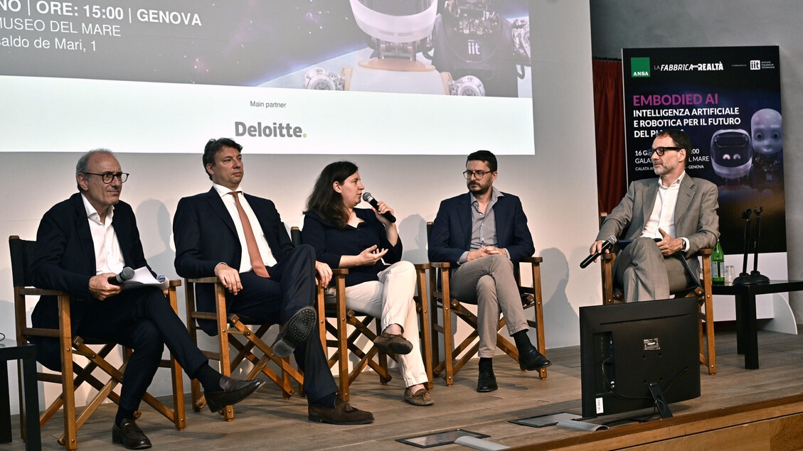 IA y robótica, la 'fábrica de la realidad' ANSA llega a Génova