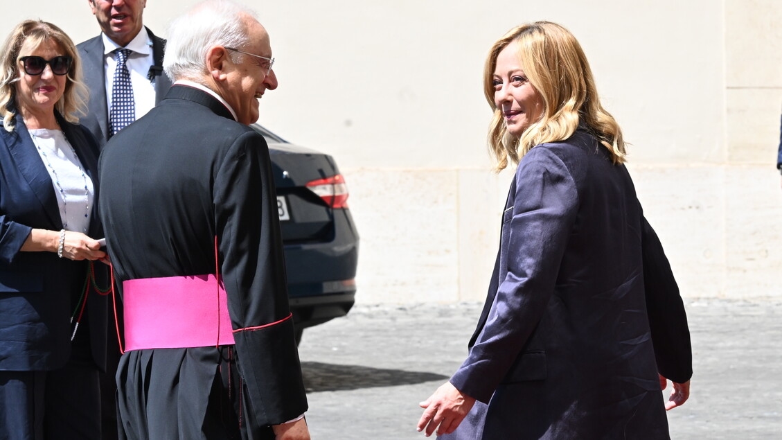Le pape accueille le Premier ministre Meloni, « un grand plaisir »