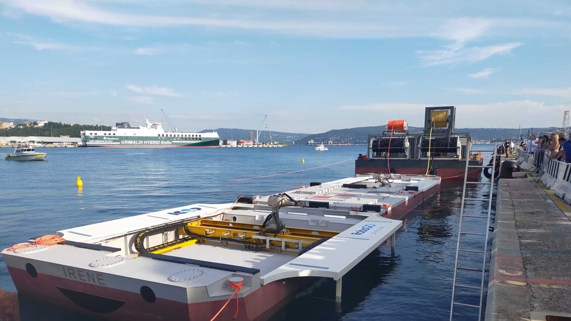 RoboGo, the robot that performs maintenance in ports