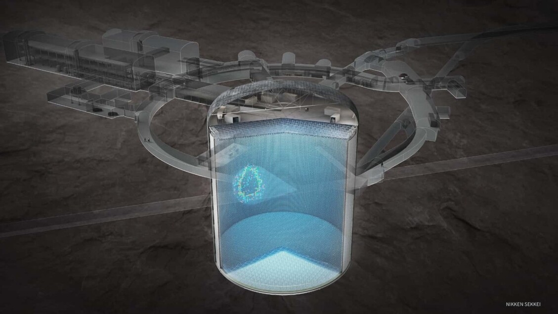 Escavação concluída para novo experimento internacional de neutrinos