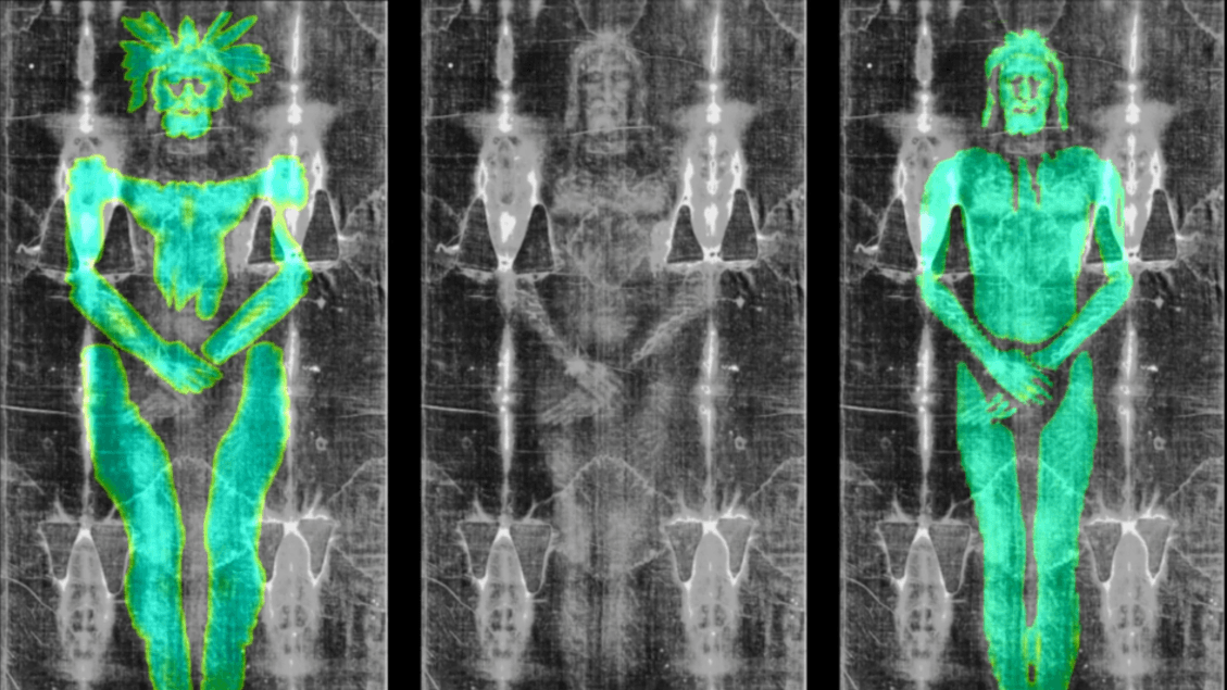 The Shroud was not stretched over a body, but over a sculpture